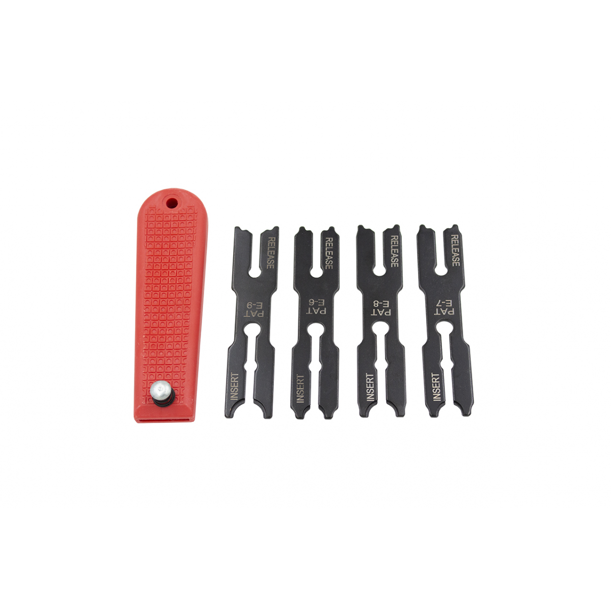 E-Clip Fastener Remover and Installer Tool Set For E Clips 6mm - 9mm 5pc Set